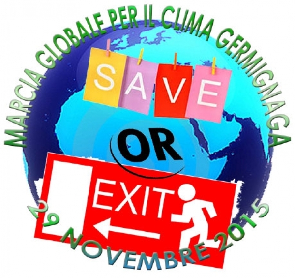 Marcia Globale per il Clima 2015 il 29 novembre da Luino a Germignaga (VA)